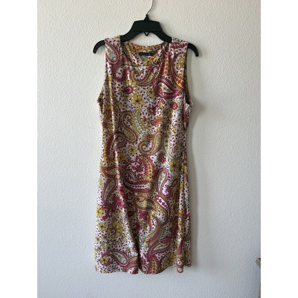 Tommy Hilfiger Women's Sleeveless Dress Paisley, Colorful, Size 4